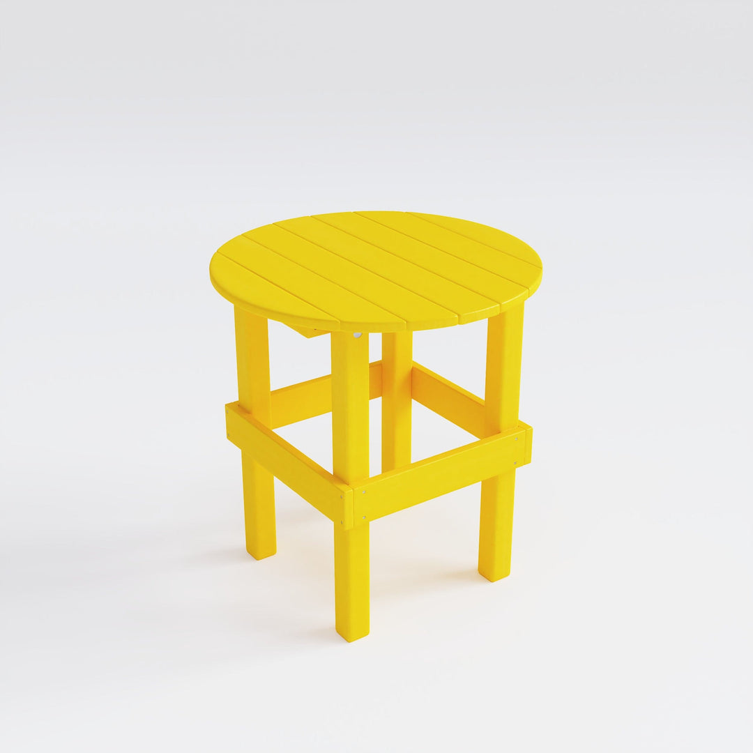 Composite Round End Table – Keystone Amish Co., Recycled Poly