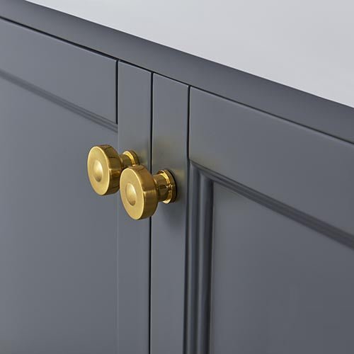 Adeline Farmhouse Vanity with Carrara Marble Top & Apron Sink