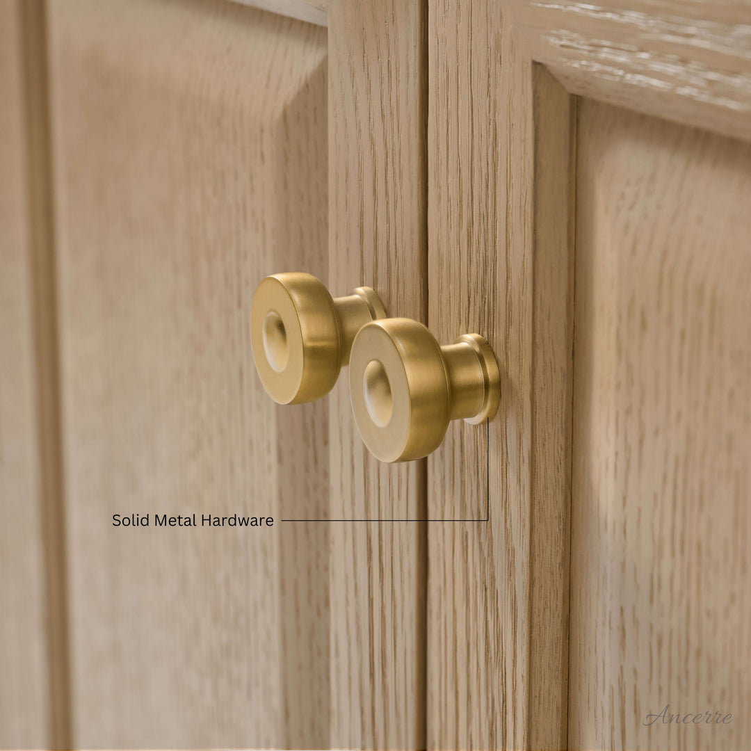 Hannah 42" & 48" Bathroom Vanity Set - Solid Wood with Quartz Top