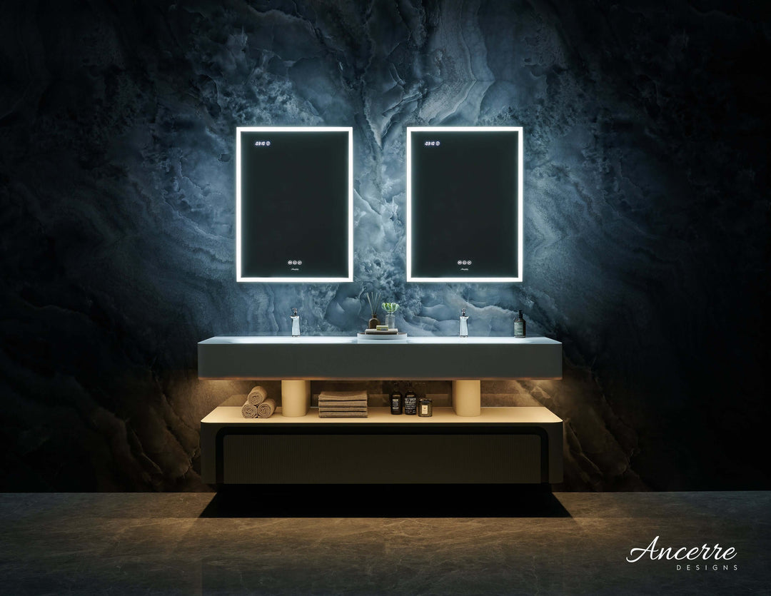 Pagani LED Mirror Cabinet with Defogger, Dimmer & USB - 24-48"