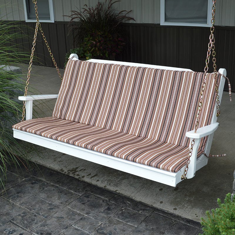 55" x 38" Full Outdoor Cushion – For Benches & Swings by A&L Furniture Co.