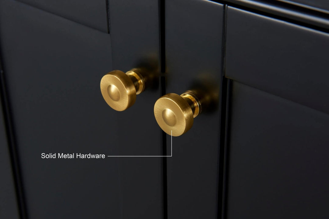 Audrey French Classic Handcrafted Vanity with Marble or Quartz Top