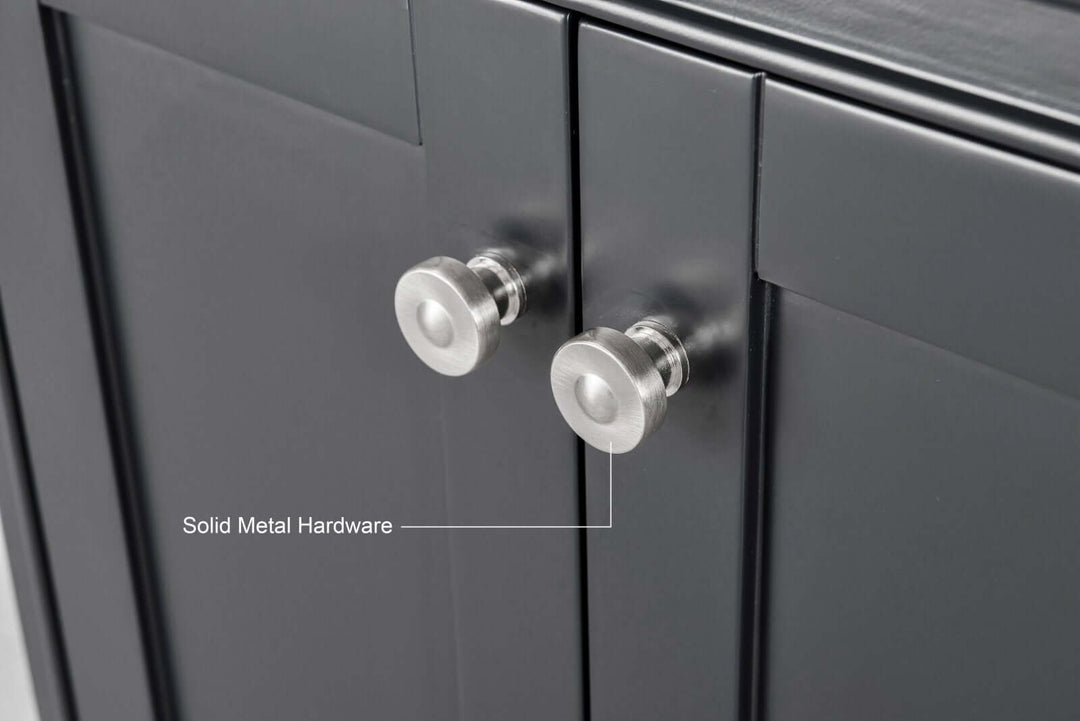 Audrey French Classic Handcrafted Vanity with Marble or Quartz Top