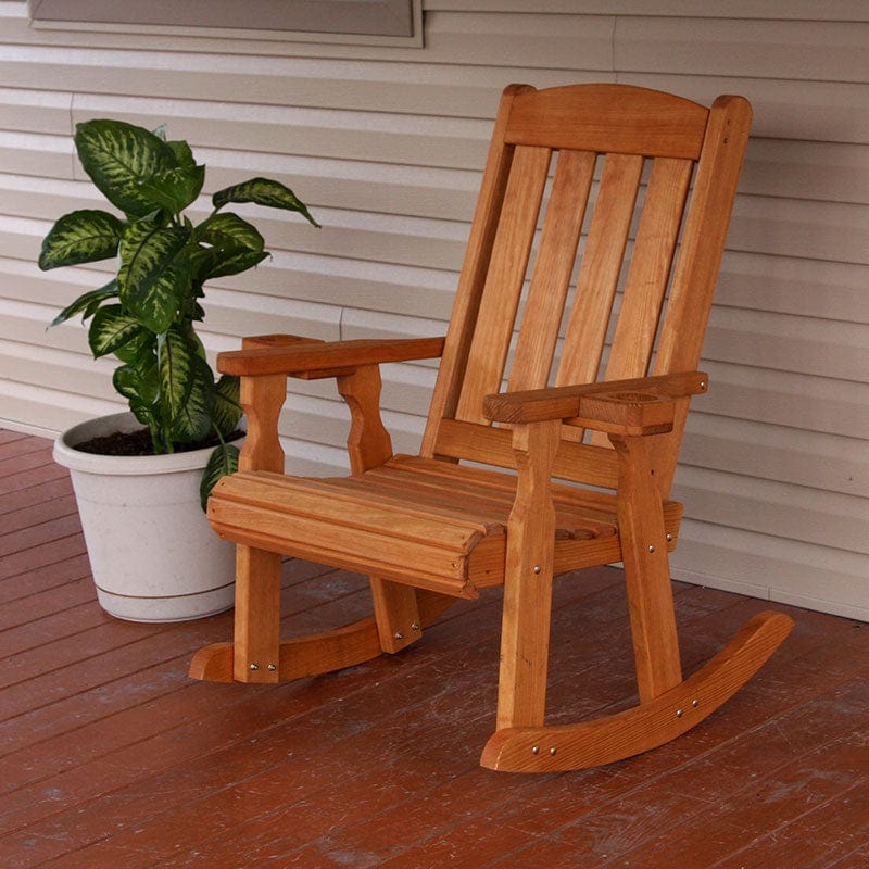 Mission Rocking Chair – 600 lb Capacity, Treated Pine by Amish Casual