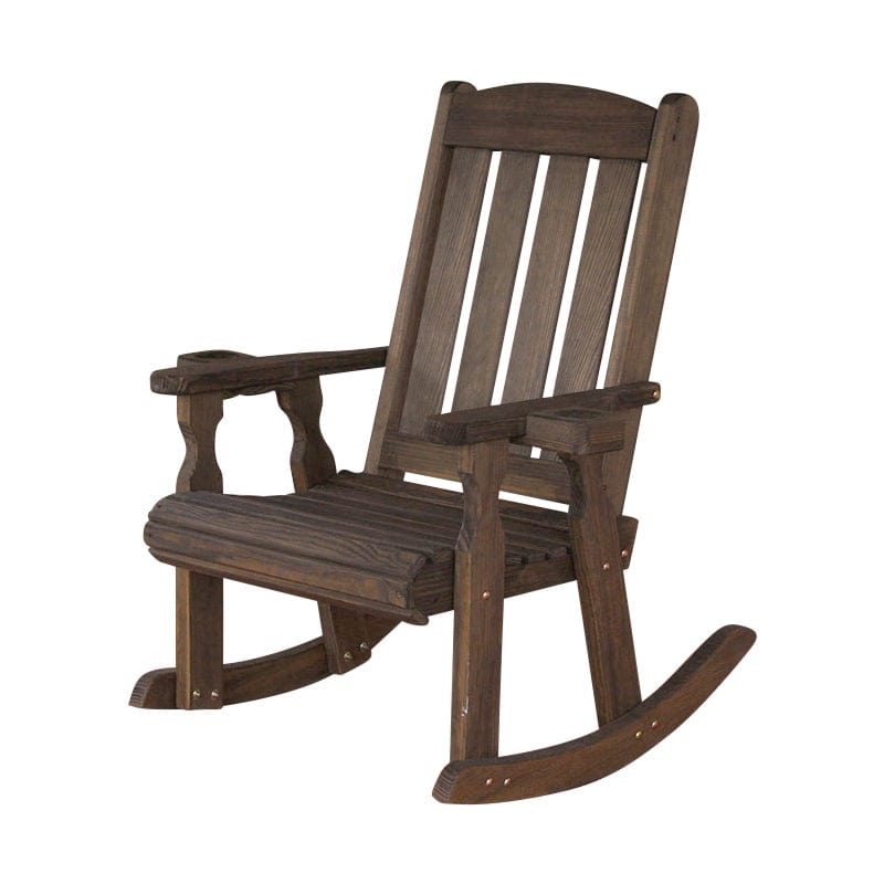Mission Rocking Chair – 600 lb Capacity, Treated Pine by Amish Casual