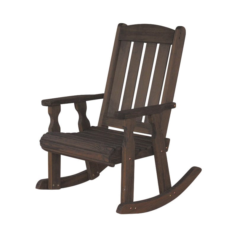 Mission Rocking Chair – 600 lb Capacity, Treated Pine by Amish Casual
