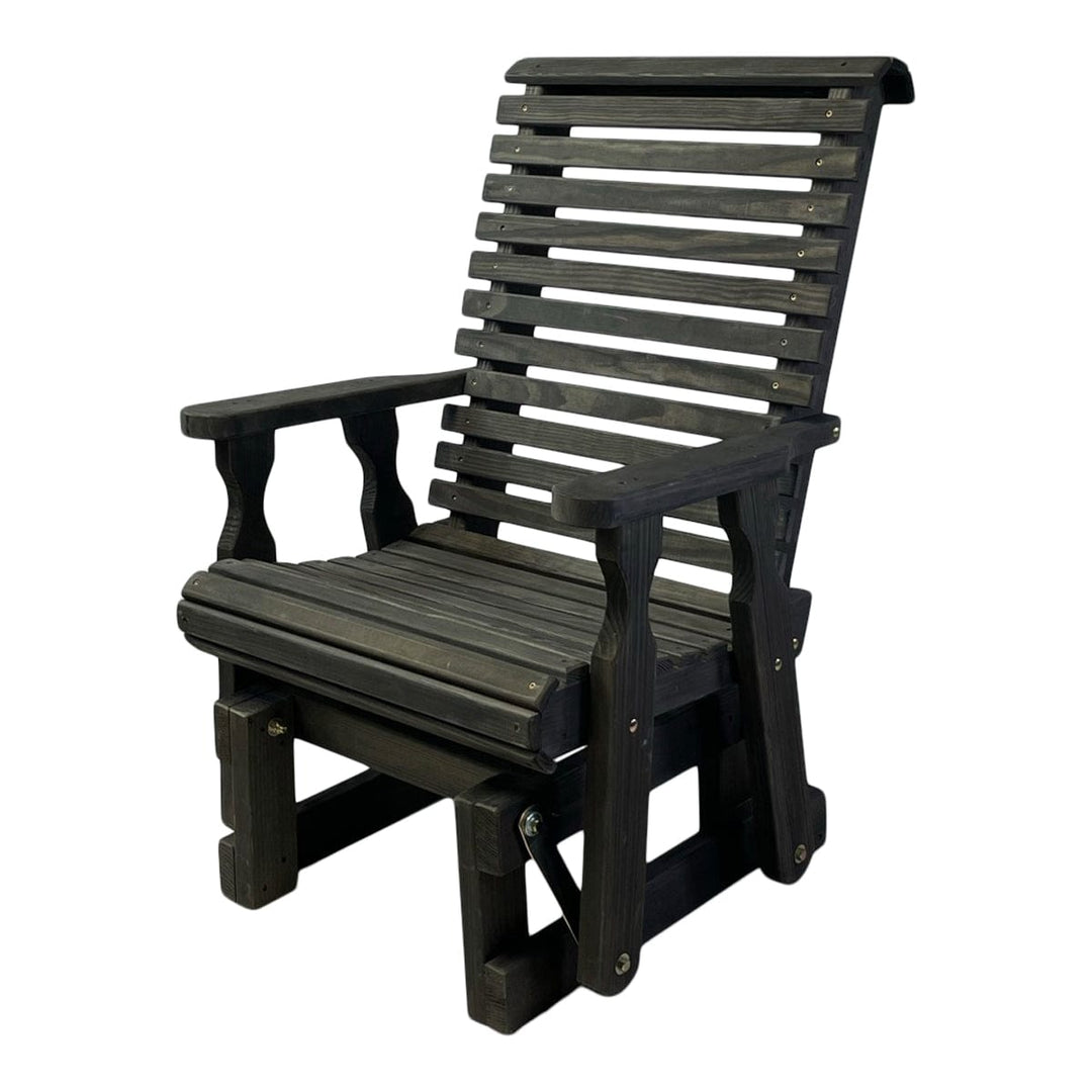High Back Roll Back Glider Chair – 600 lb Capacity by Amish Casual