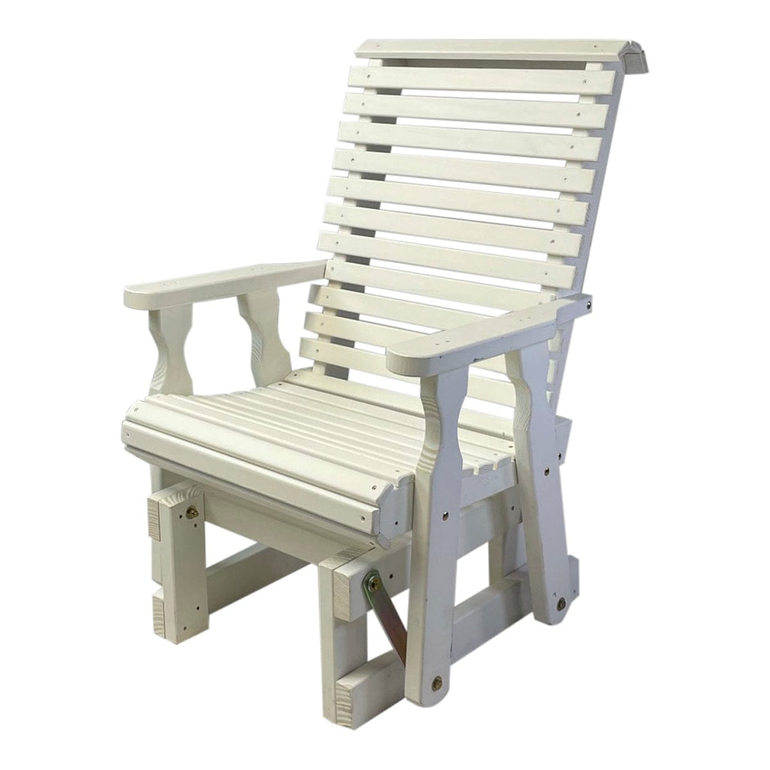 High Back Roll Back Glider Chair – 600 lb Capacity by Amish Casual