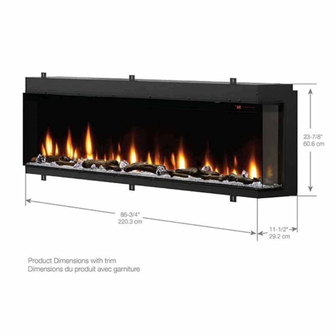 Dimplex IgniteXL Bold 88" Linear Electric Fireplace with Multi-Fire