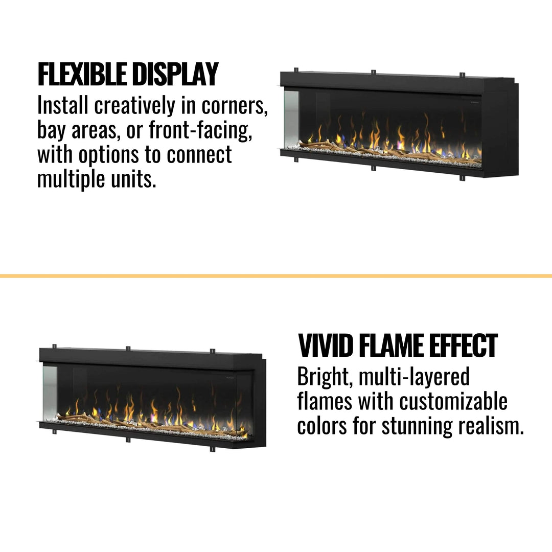 Dimplex IgniteXL Bold 88" Linear Electric Fireplace with Multi-Fire