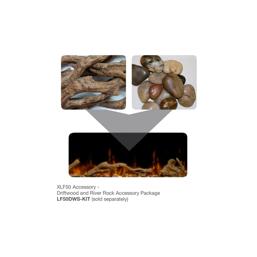 Dimplex IgniteXL Linear Electric Fireplace with ComfortSaver Heat