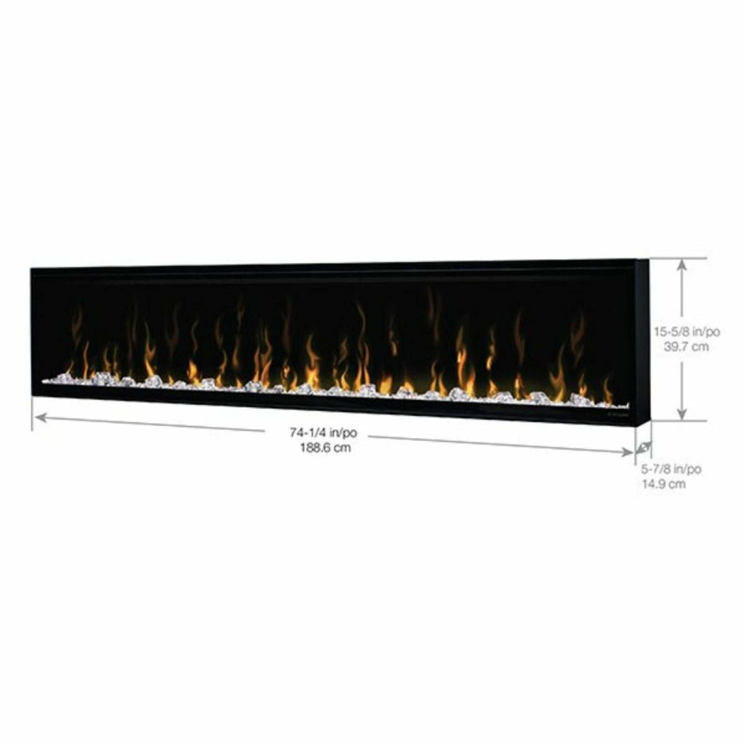 Dimplex IgniteXL Linear Electric Fireplace with ComfortSaver Heat