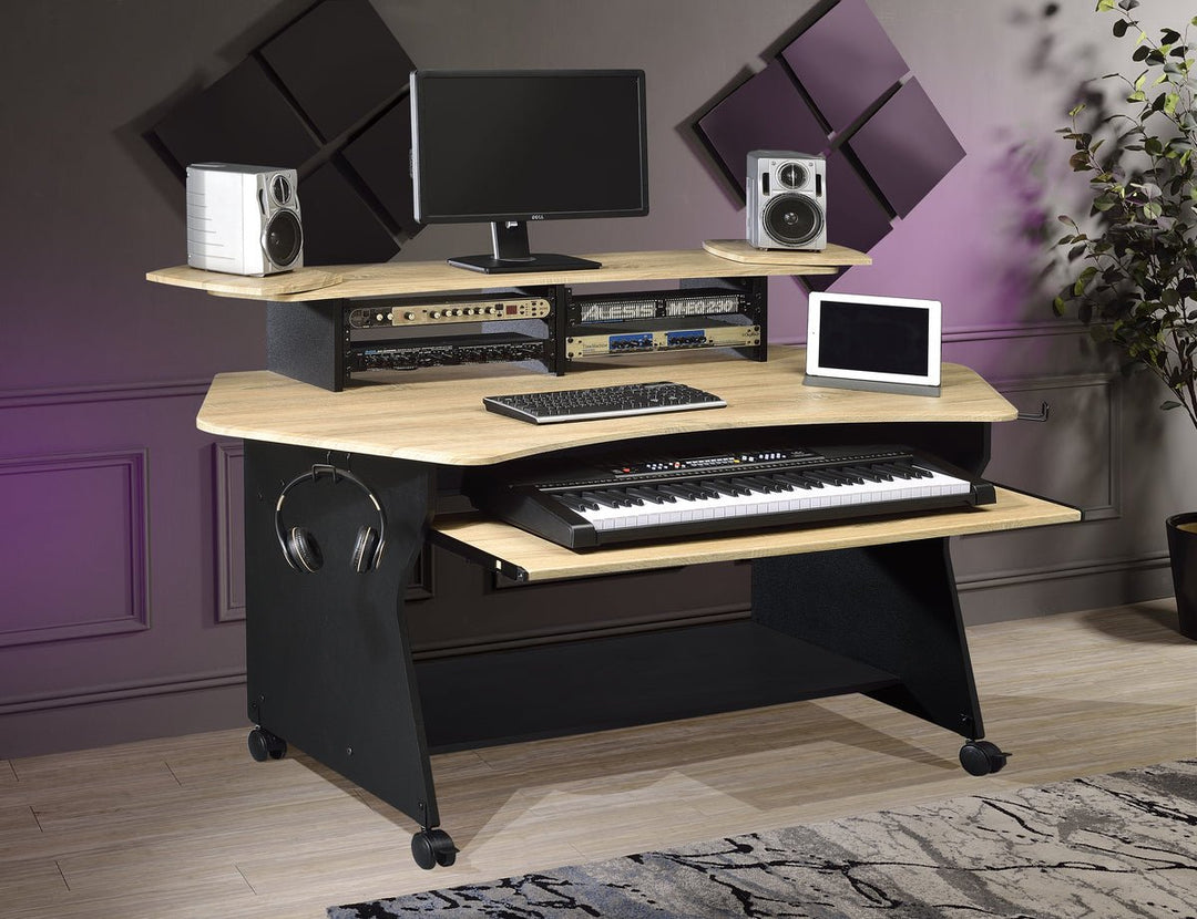 Musiea IM100 Studio Desk with Dual 4U Rack Bays