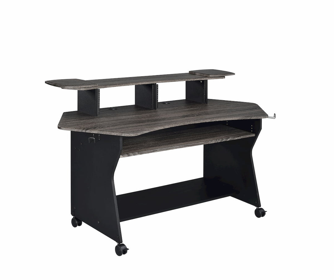 Musiea IM100 Studio Desk with Dual 4U Rack Bays