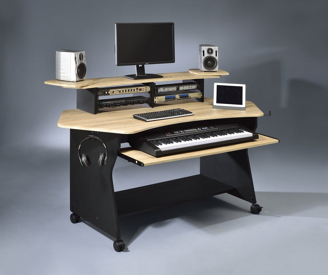 Musiea IM100 Studio Desk with Dual 4U Rack Bays