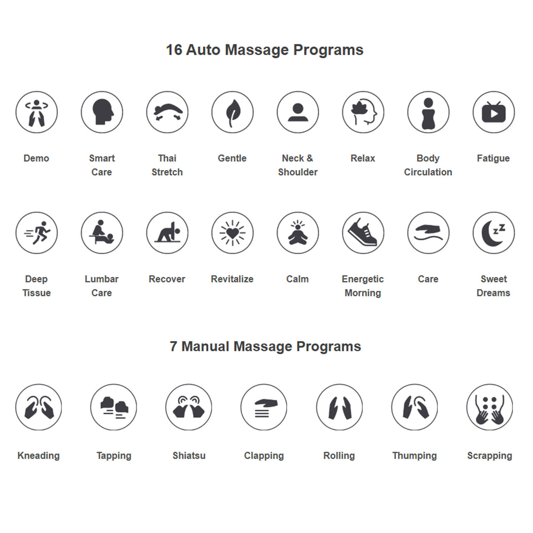 Osaki 4D Manhattan Duo Mech Massage Chair with AI Body Scan