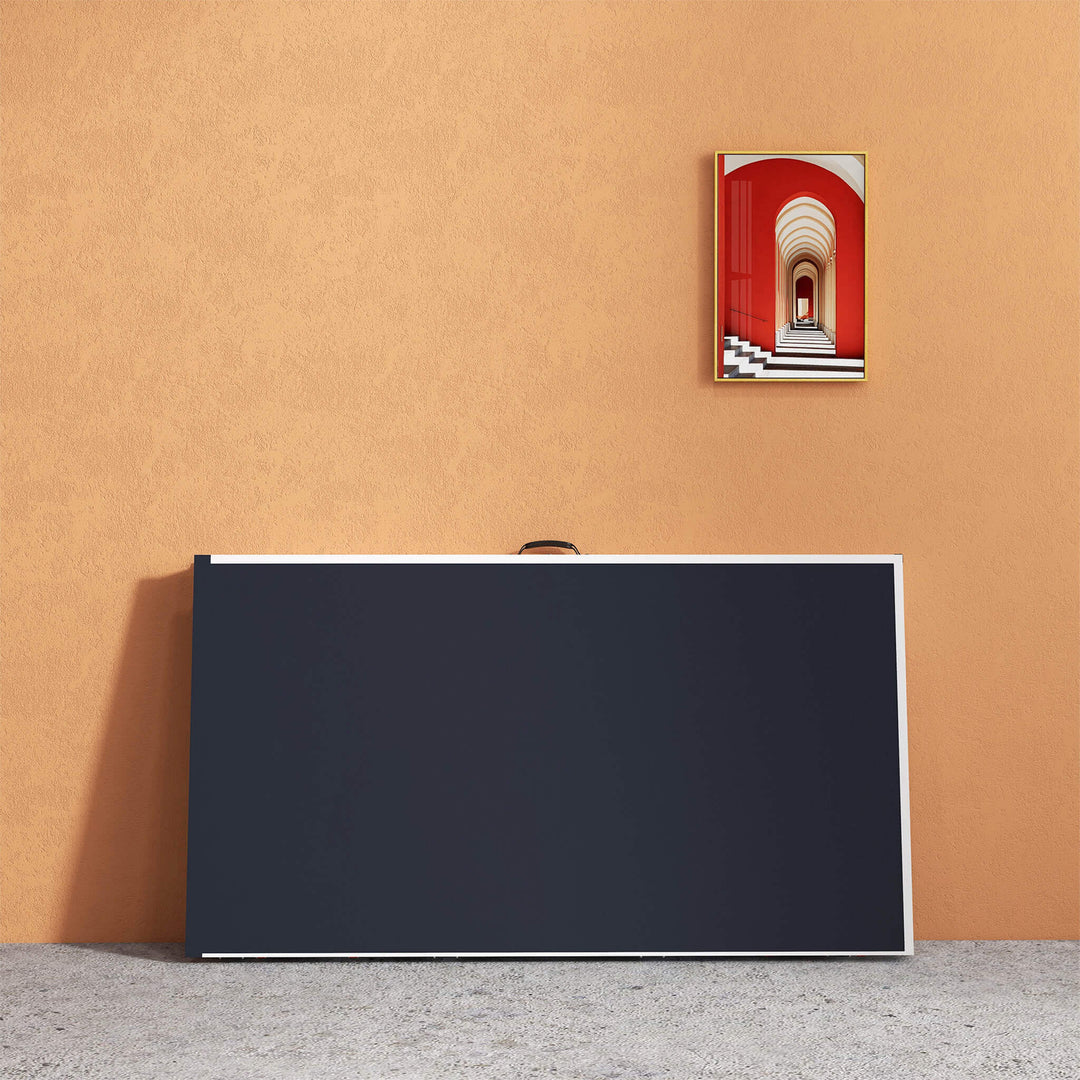 Portable Foldable Full-Size Ping Pong Table with Net & Accessories