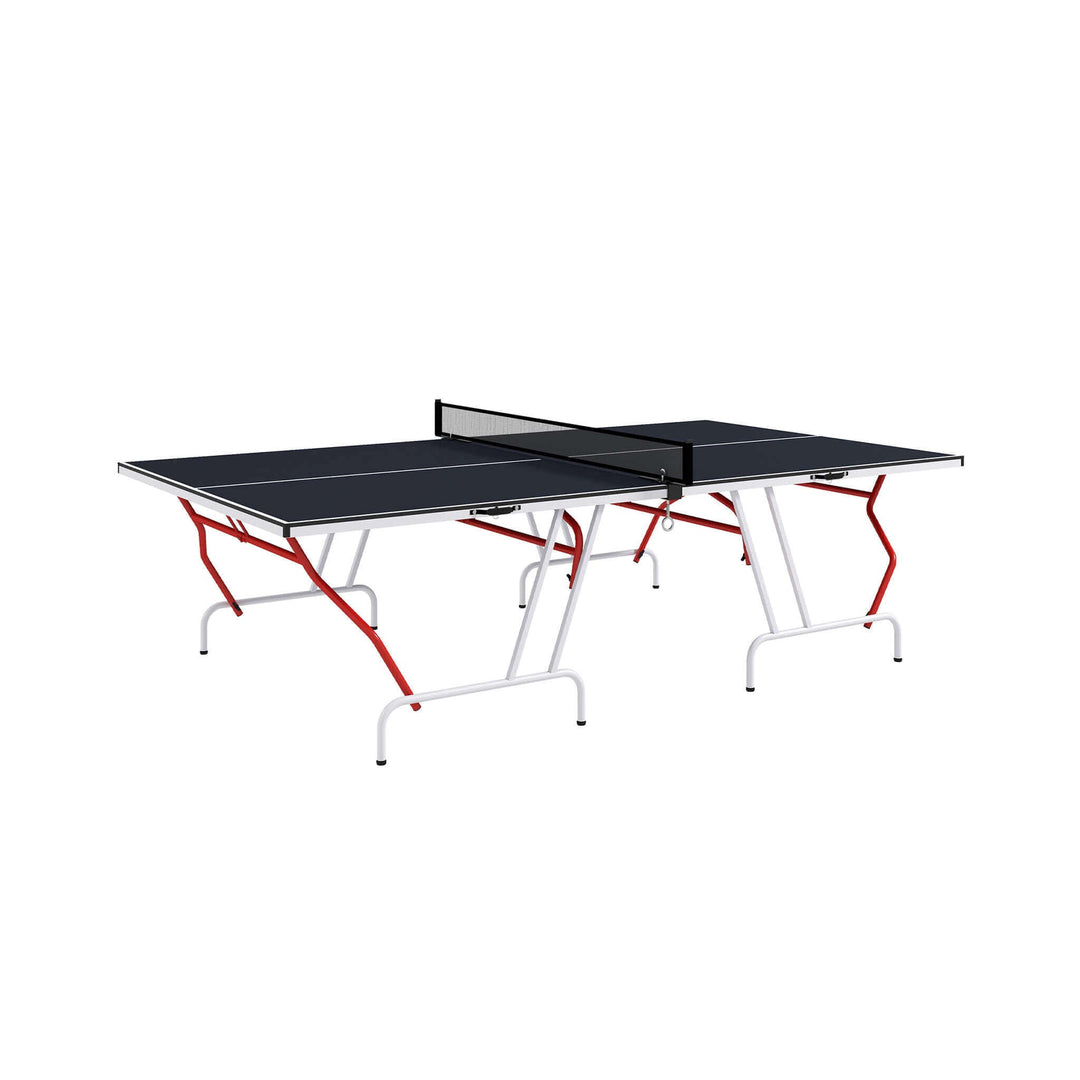 Portable Foldable Full-Size Ping Pong Table with Net & Accessories